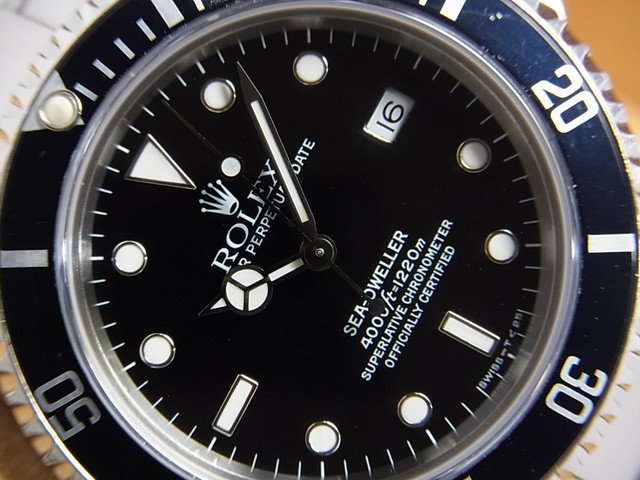 ロレックス シードゥエラー Ref.16600 S番 正規品 - 腕時計専門店THE-TICKEN(ティッケン) オンラインショップ