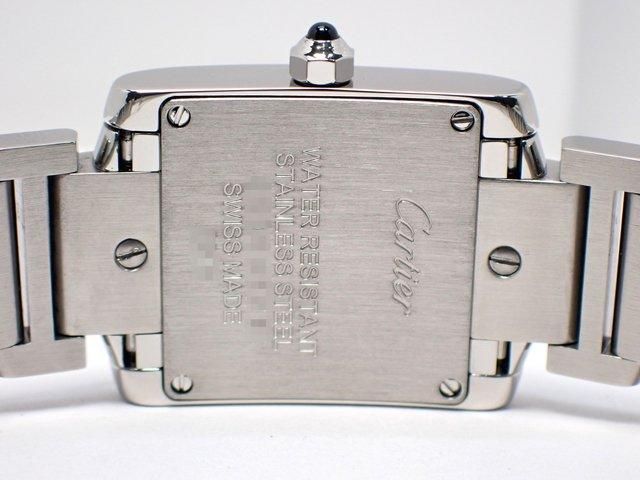 カルティエ タンクフランセーズ SM レディース ベゼルダイヤ '19年