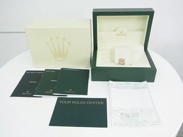 ロレックス GMTマスターII SS×YGコンビ 116713LN M番 - 腕時計