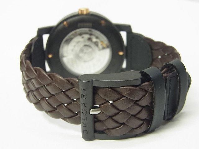 BVLGARI】ブルガリブルガリ カーボンゴールド のベルト交換を