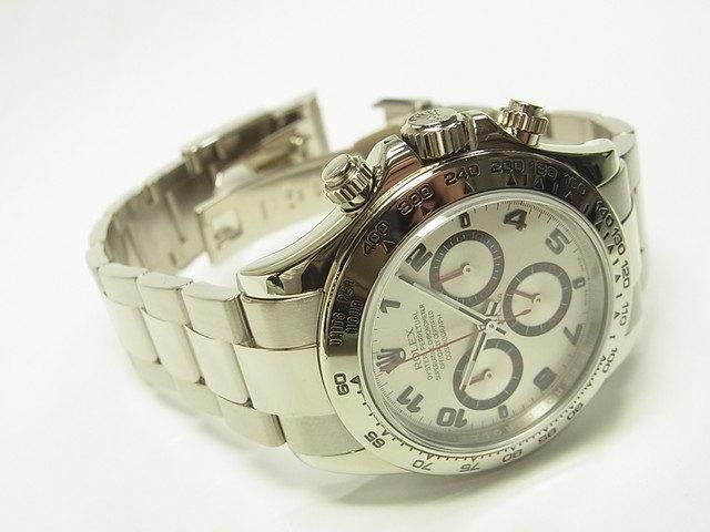 ロレックス デイトナ 18Kホワイトゴールド シルバーAR Ref.116509 Z番