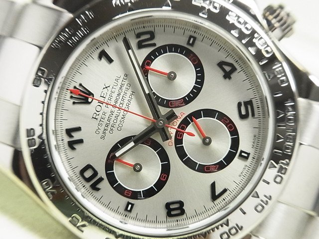 ロレックス　デイトナ　18Kホワイトゴールド　シルバーAR　Ref.116509　Z番 - 腕時計専門店THE-TICKEN(ティッケン)  オンラインショップ