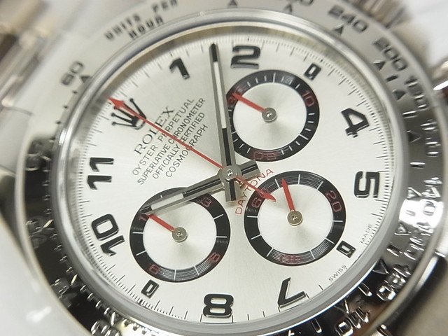 ロレックス　デイトナ　18Kホワイトゴールド　シルバーAR　Ref.116509　Z番 - 腕時計専門店THE-TICKEN(ティッケン)  オンラインショップ