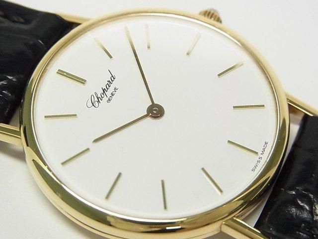 ショパール クラシック 18KYG クオーツモデル Ref.1091 - 腕時計
