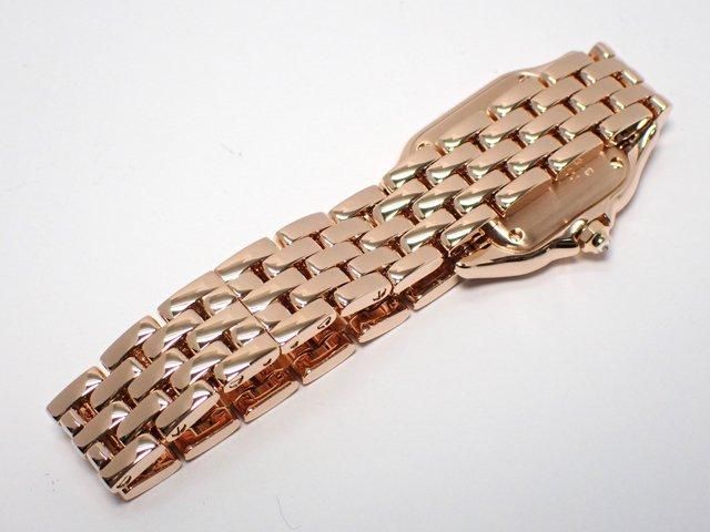 カルティエ パンテール ドゥ カルティエ ベゼルダイヤ SM 18KPG