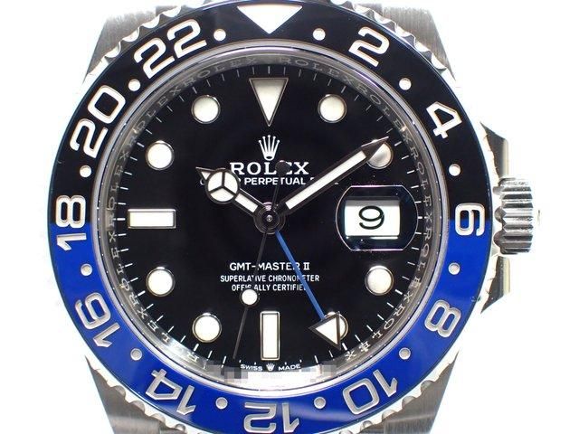 【新品・高コスパ】GMT ブラックベゼル×ジュビリーブレス　メンズ腕時計　自動巻 新品・高コスパ】GMT ブラックベゼル×ジュビリーブレス メンズ