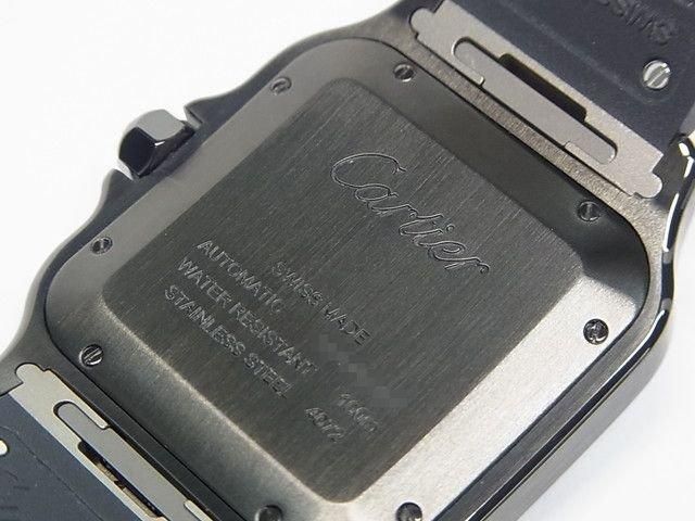 カルティエ サントス ドゥ カルティエ LM ブラック WSSA0039