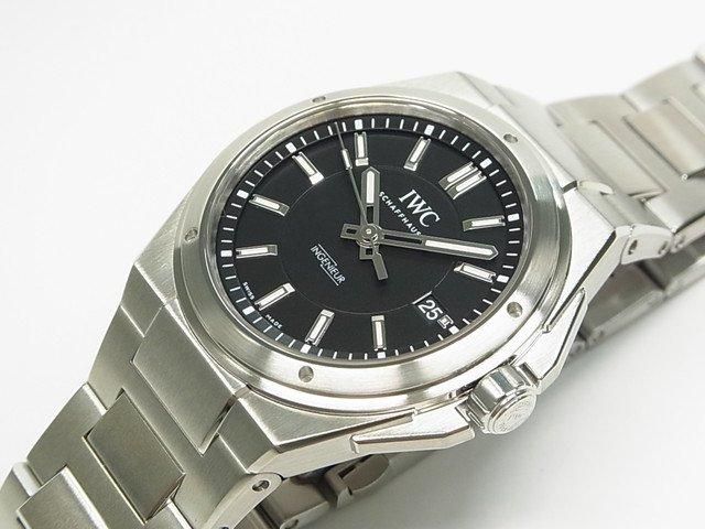 IWC インヂュニア・オートマティック ブラック文字盤 IW323902