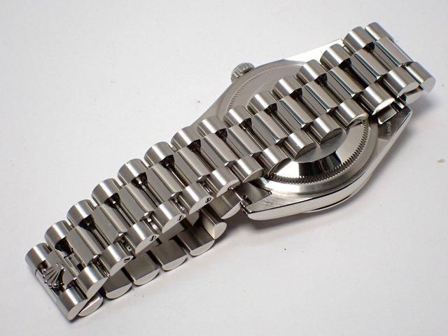 ロレックス デイデイト PT シルバー Ref.118206 '07年 D番
