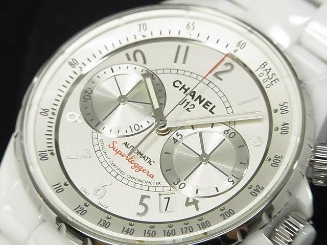 シャネル J12 スーパーレッジェーラ ホワイト 41MM Ref.H3410