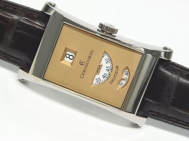 クロノスイス デジター 18KWG コパー文字盤 CH1371W 世界99本