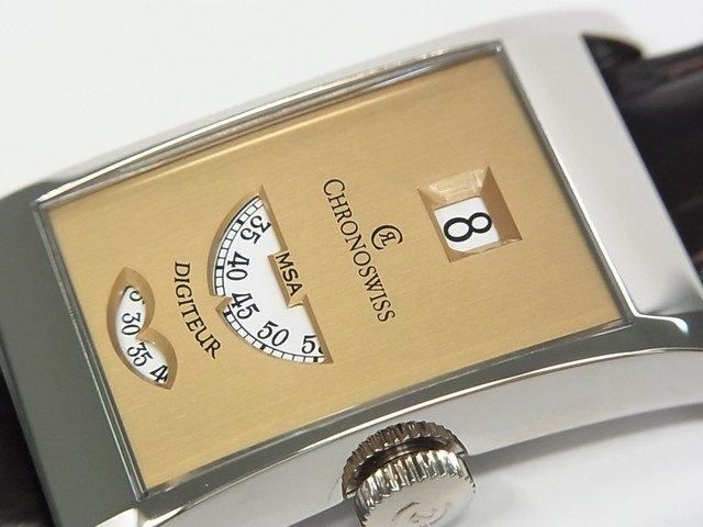 クロノスイス デジター 18KWG コパー文字盤 CH1371W 世界99本