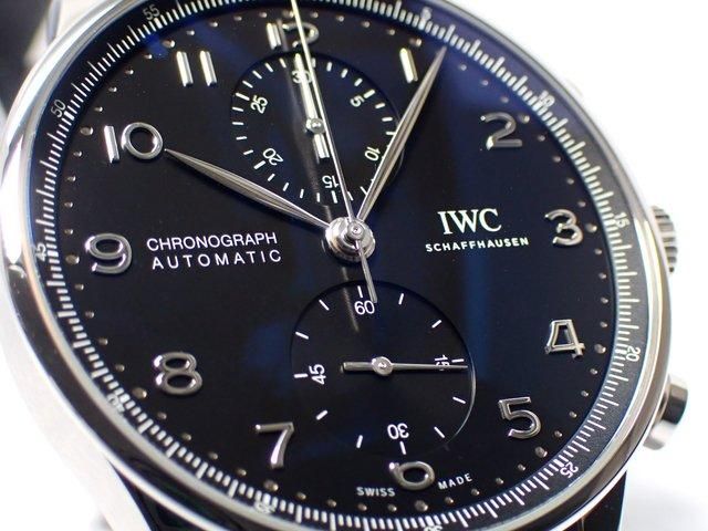 IWC ポルトギーゼ・クロノグラフ ブラック IW371609 '21年 正規 IWC ポルトギーゼ・クロノグラフ ブラック IW371609 '21年 正規
