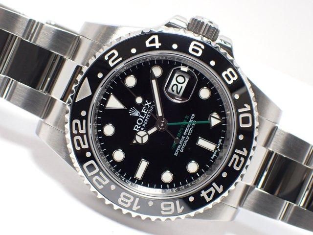 ロレックス GMTマスターII ブラック 116710LN '16年 - 腕時計
