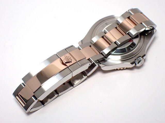 ロレックス ヨットマスター37 ERGコンビ チョコレート文字盤 268621