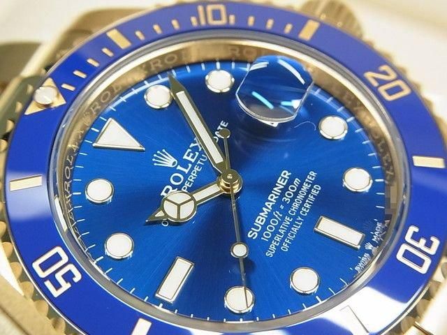 ロレックス サブマリーナ・デイト 18KYG 126618LB 2021年