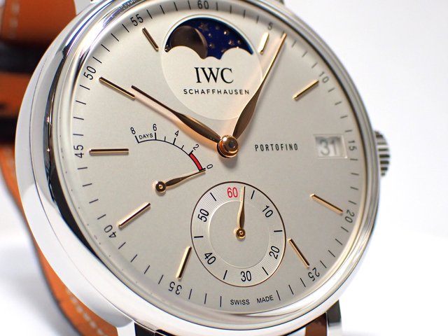 IWC ポートフィノ・ハンドワインド ムーンフェイズ IW516401 '21年 正規品 - 腕時計専門店THE-TICKEN(ティッケン)  オンラインショップ