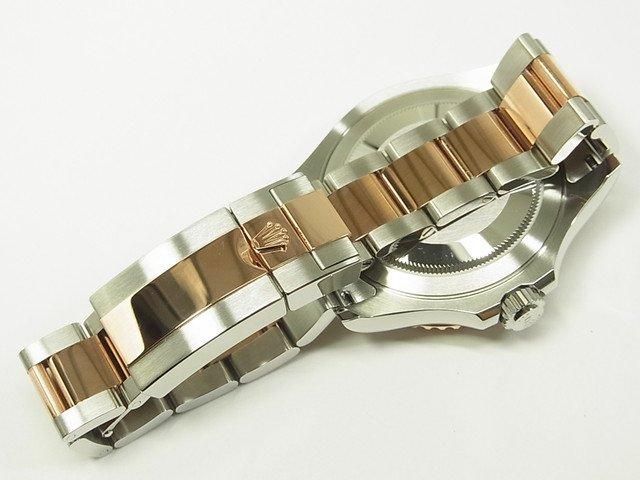ロレックス ヨットマスター 40 SS×エバーRGコンビ ブラック文字
