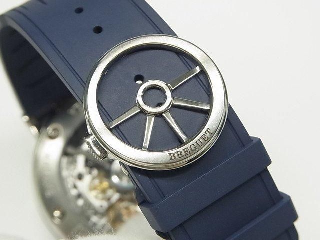 ブレゲ マリーン・クロノグラフ チタン ブルー 5527TI/Y1/9WV 正規品