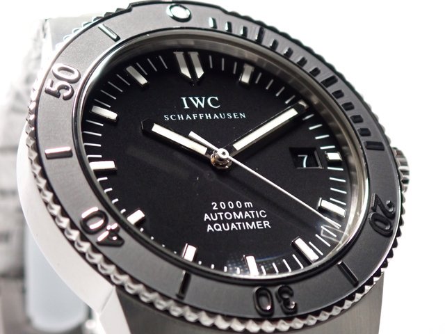 IWC GSTアクアタイマー ステンレス IW353602 '03年 正規品 - 腕時計専門店THE-TICKEN(ティッケン) オンラインショップ