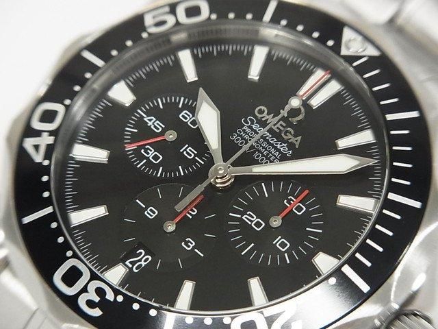 【nek2】オメガシーマスタ機械式自動巻ブラックカラーダイアルTVスクリン O-7181| オメガ OMEGA シーマスター 黒文字盤 存在感抜群の大判のTV