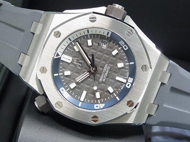 【新品未使用】オーデマピゲ オフショアダイバー ベルト グレー オーデマ・ピゲ ロイヤルオーク オフショア ダイバー 15720ST