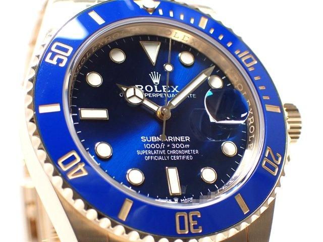 ロレックス サブマリーナ・デイト ブルー 18KYG 126618LB '21年 ロレックス サブマリーナ・デイト ブルー 18KYG 126618LB '21年