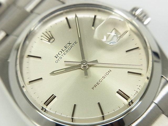 ロレックス オイスターデイト シルバー文字盤 Ref.6694 - 腕時計