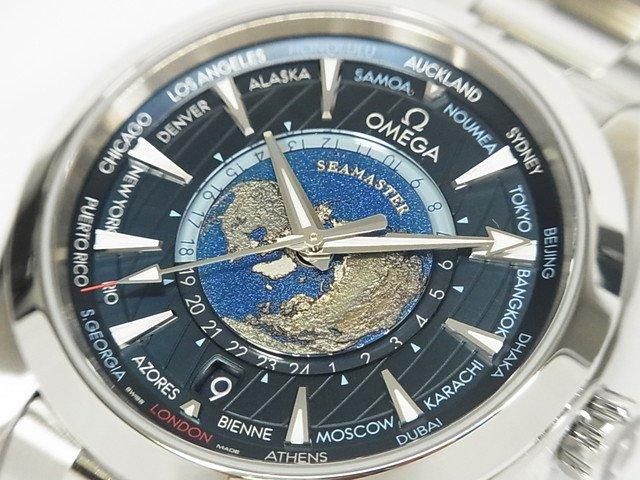 オメガ シーマスター・アクアテラ150M ワールドタイマー GMT 220.10