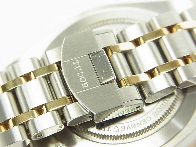 チューダー ロイヤル 38MM SS×YGコンビ チョコレートブラウン