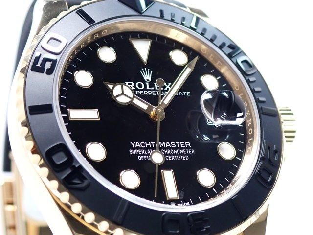 ロレックス ヨットマスター 42 18KYG ブラック Ref.226658 '23年