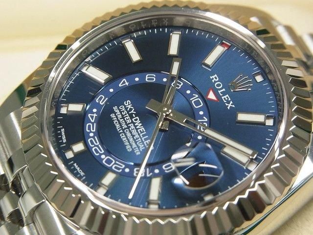 ロレックス スカイドゥエラー ブルー ジュビリーブレス 326934 '21年