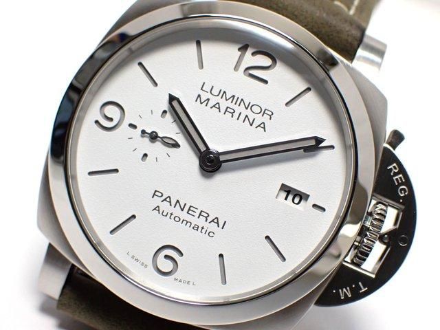 パネライ ルミノール・マリーナ1950 3DAY'S 44MM ホワイト