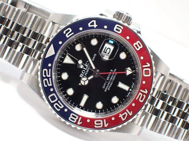 ロレックス GMTマスターII 赤青ベゼル ジュビリーブレス 126710BLRO