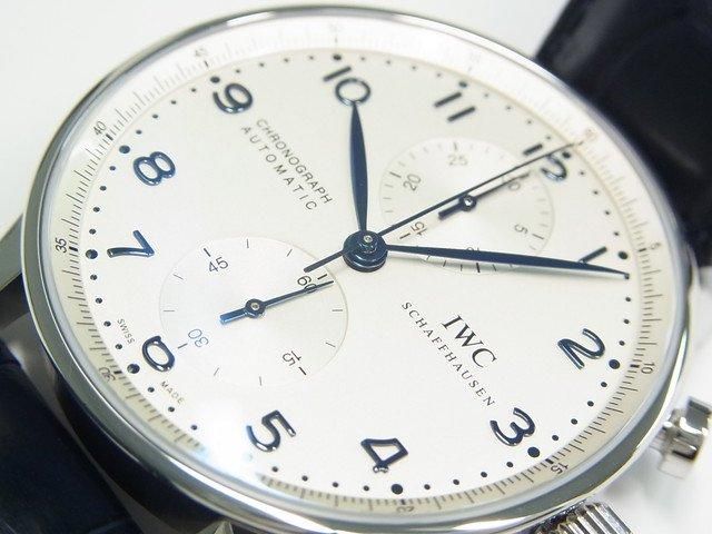 IWC ポルトギーゼ・クロノグラフ シルバー文字盤 IW371446
