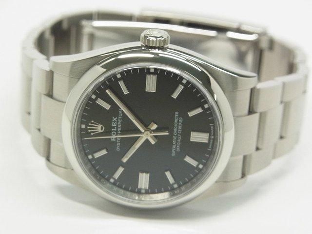 ROLEX SSオイスターパーペチュアル「DATE」ブラック