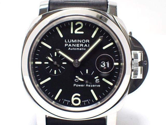 ⭐️正規品 パネライPAM00090 44mm パワーリザーブ おまけ有 中古 ♪ PAM00090 ブラック PANERAI（パネライ）ルミノール パワー