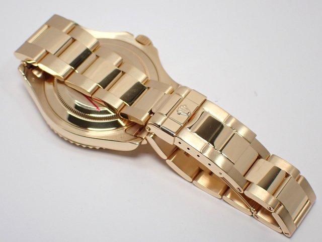 ロレックス ヨットマスター 18KYG ホワイト 16628 P番 '01年