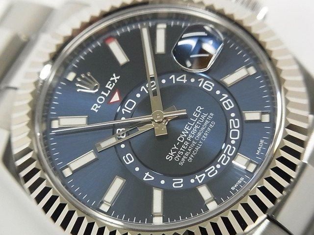 ロレックス スカイドゥエラー ブルー文字盤 Ref.326934 - 腕時計専門店