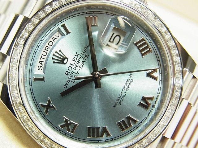 ロレックス　ディディト 楽天市場】ロレックス ROLEX デイデイト 36 128396TBR アイス