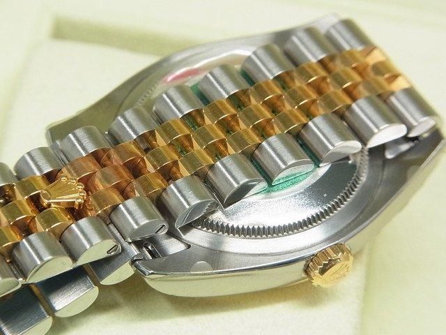 ロレックス デイトジャスト SS×YGコンビ コンピューター文字盤