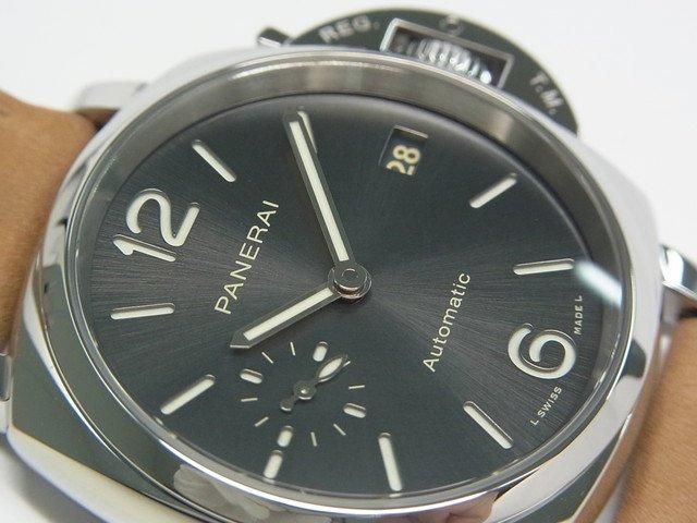 パネライ ルミノール ドゥエ 38MM グレーダイヤル PAM00755 - 腕時計
