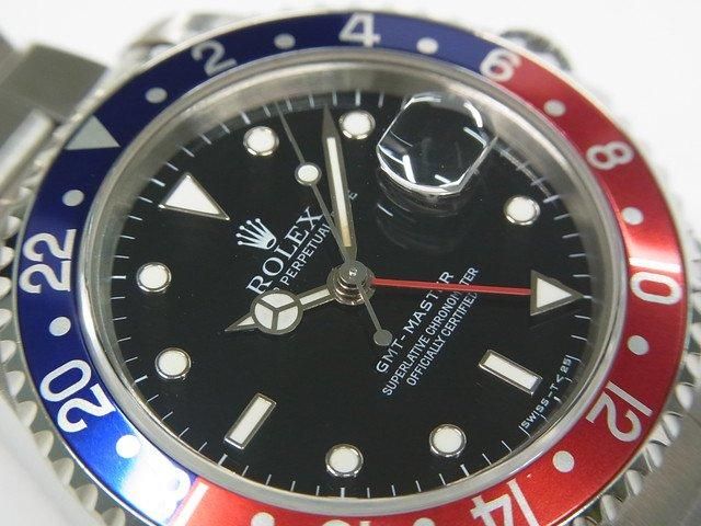 ロレックス GMTマスター 赤青ベゼル 16700 X番 - 腕時計専門店THE