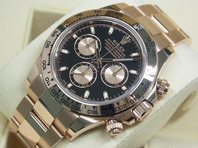 ロレックス デイトナ エバーRG ブラック×ピンク 116505 正規品