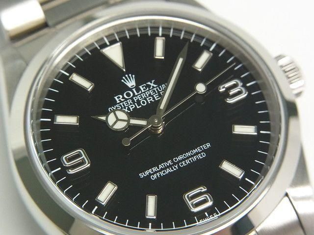 ロレックス エクスプローラー 14270 U番 ロレックス エクスプローラーI Ref.14270 U番 - 福岡天神・大名