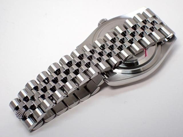 ロレックス デイトジャスト ステンレス ロレックス デイトジャスト SS&WG ブルー 116234 '16年 - 腕時計専門店