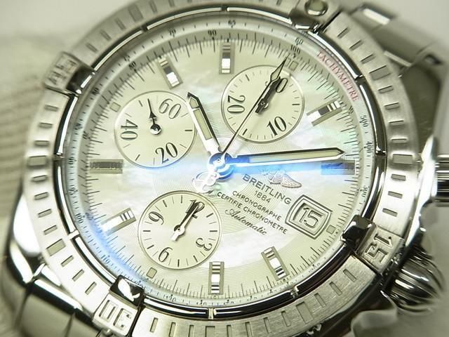 ブライトリング クロノマット・エボリューション ホワイトシェル