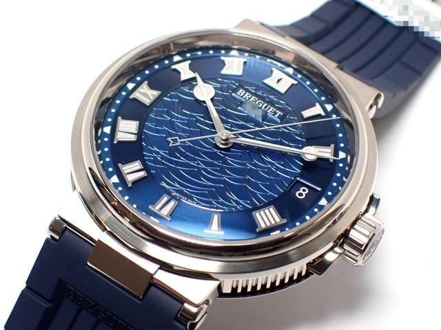 ブレゲ マリーン 5517 18KWG ブルー文字盤 5517BB/Y2/5ZU - 腕時計専門