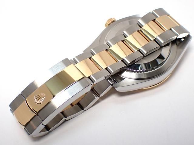 ぺんぐぃんちゃん ロレックス スカイドゥエラー 18KYGコンビ シャンパン Ref.326933