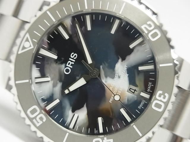 オリス アクイスデイト アップサイクル 01 733 7766 4150 未使用
